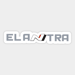 Elantra N (Bigger) Shadowgrey Sticker